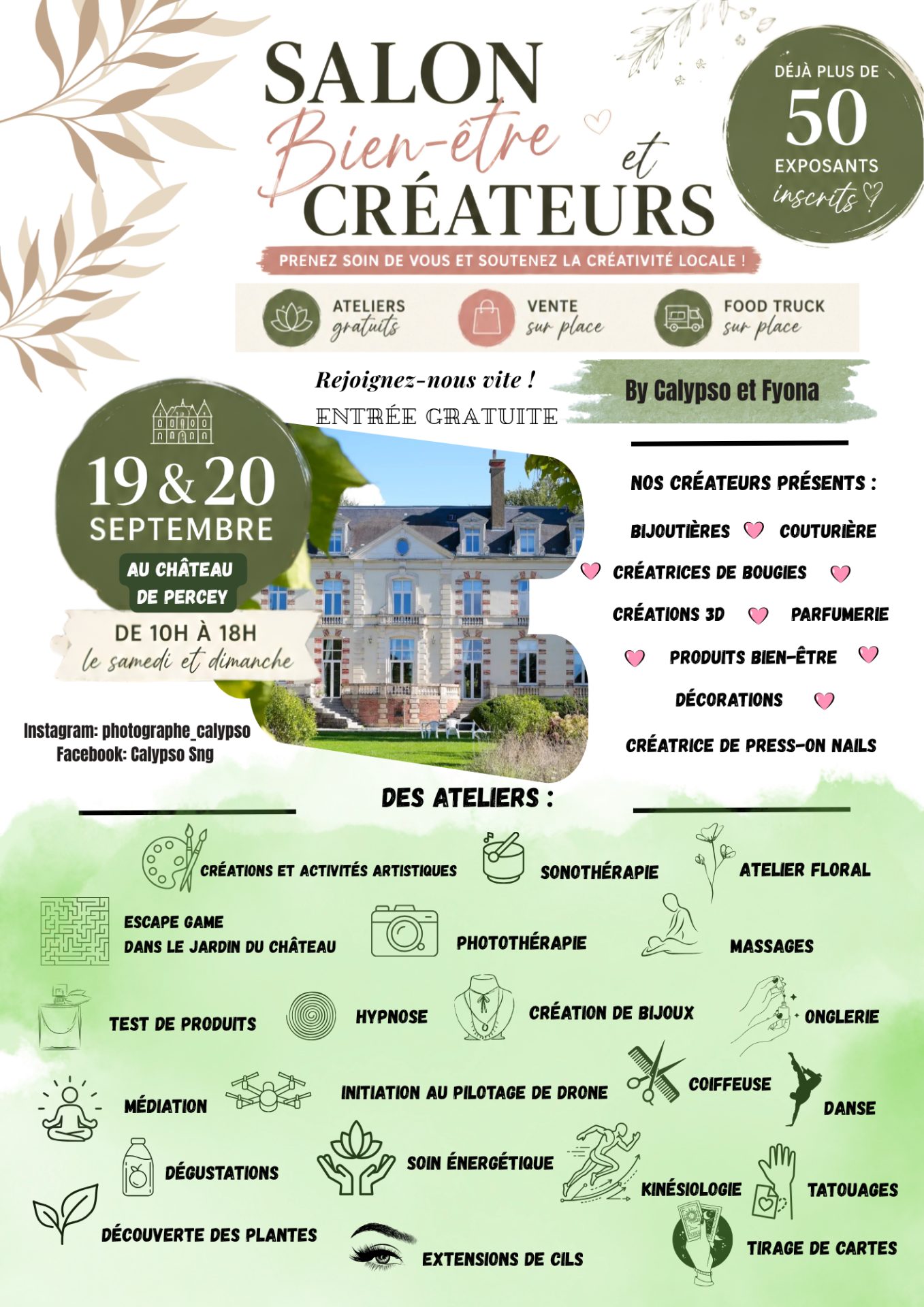 Visuel à partager 1 - Salon bien-être et créateurs