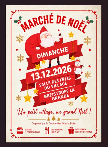 Visuel à partager 1 - Marché de Noël