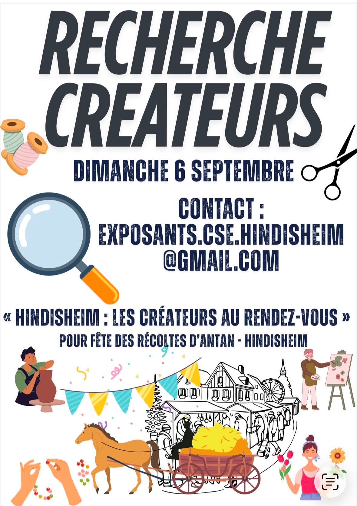 Visuel à partager 1 - Fête des récoltes d'antan